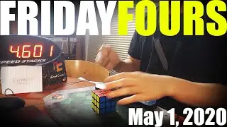 [4.60] full-step Rubik's Cube 3x3  FRIDAY FOURS (with Reconstruction)