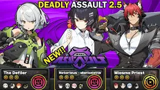 NEW Deadly Assault! | Anby, Ellen & Manato! | 9 Star Clear | Zenless Zone Zero ZZZ 2.5【ゼンゼロ】