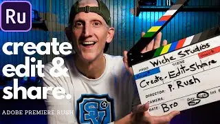 Create, Edit & Share a Adobe Rush Project