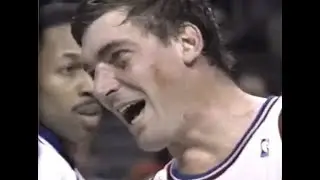 Detroit Broadcast Breaks Down the Charles Barkley-Bill Laimbeer Brawl (1990)