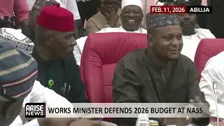 WORK MINISTER DEFENDS 2026 BUDGET AT NASS