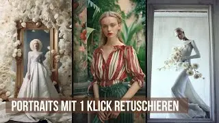 Retusche mit 1 Klick. Neue Photoshop Funktion🔸 Photoshop Tutorial ( German/Deutsch )