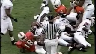 1996 Virginia Tech vs Miami,Fl