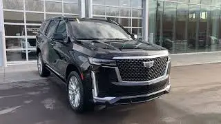 Black 2023 Cadillac Escalade Premium Luxury Calgary AB Wolfe Auto Group | Stock Number: CC2836X