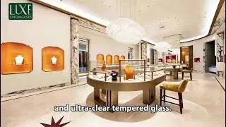 ✨ Elevate Your Luxury Jewelry Store with the Ultimate Circular Island Showcase ✨