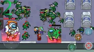 Impostors Vs Zombies: Survival - All Levels Gameplay Android games, iOS walkthrough part 2 tutorial
