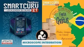 Telecelula Live  - SmartCurv - Apresenta&ccedil;&atilde;o vers&atilde;o Beta - Novas Fun&ccedil;&otilde;es e integra&ccedil;&atilde;o com microsc&oacute;pio