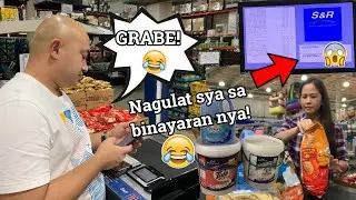 TARA SA S&R! SABON AT ALAK LANG PERO NAGULAT SYA SA BINAYARAN NYA!😂😂