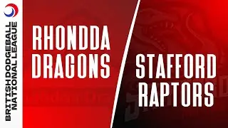 Rhondda Dragons vs Stafford Raptors [BD Men's League 2 - 08/01/22]