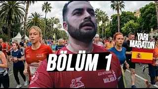 İSPANYA'DA İLK KEZ 21 km KOŞMAK! | Bölüm 1 | İspanya Yolculuğu | 4K