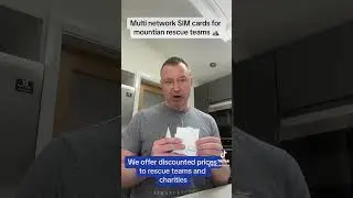 Multi network IoT SIM cards for mountain rescue teams