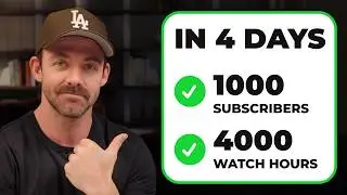 4 Days to YouTube Monetization | This Actually Works