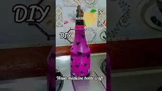 DIY Waste medicine bottle craft idea #short#medicine bottle#trending#viral#videos#Teena Banpuriya