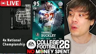NEW ALUMNI + NO MONEY SPENT NATTY RUNS College Football 26