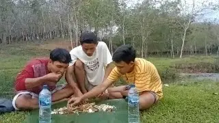 ENAK NYA MASAK–MASAKAN JADUL DI PINGGIR SUNGAI SEKALIAN BUKBER🤤@BangGanangNaNang