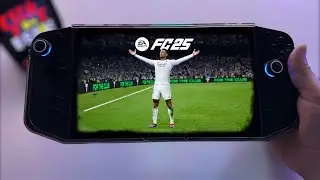 EA FC 25 | Lenovo Legion Go handheld gameplay | realistic high graphics gameplay | FIFA 25