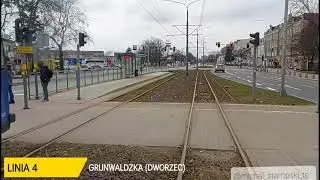 🚋 Moderus Beta MF09AC #071 Linia 4 Druska → Ogólna.  TE