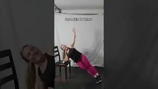 Modified Side Plank Challenge #plankchallenge #fitnesschallenge #short