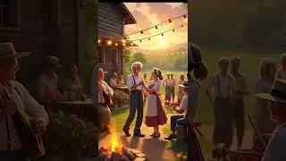 Elderly Couples Celebrate Timeless Traditions | Countryside Festival Moments #celebration #couple