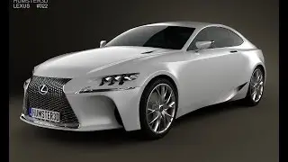 3D Model Lexus LFCC 2012 3D Model at 3DExport.com