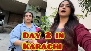 Day 2 in karachi | traffic me 2 hours stuck ho gai 😒🥹