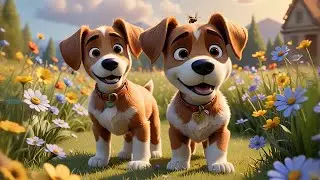 Daisy Dog Counts to Five | Counting Song for Kids | Fun Numbers Rhyme for Toddlers & Preschool