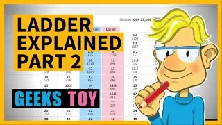 Geeks Toy: Ladder EXPLAINED Part 2 of 3 | Geeks Toy for Betfair