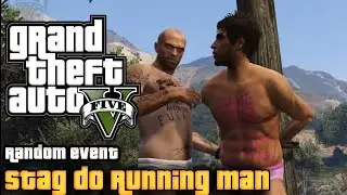 GTA 5 : Random Event #12: Stag Do Running Man
