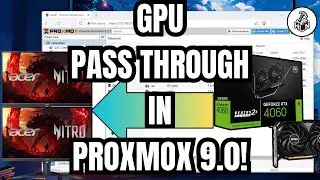 Как пробросить видеокарту на сервере Proxmox 9 &mdash; полное пошаговое руководство/руководство (AMD и ...