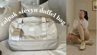 Calpak Stevyn Duffel Unboxing + Review | Black Friday Sale