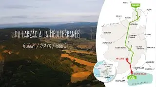 La Grande Travers&eacute;e du Massif Central &agrave; VTT - Du Larzac &agrave; la Mer