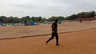 1600 M running practice at Tarakarama Stadium Tirupati svu