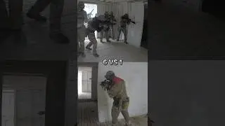 Close Combat Training #airsoft #military #shorts