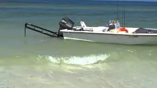 Power-Pole Test In Waves on Anclote Key (8/9/13)