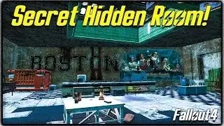 Fallout 4 - Secret Hidden Room on Top of Diamond City!