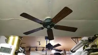Hunter Ceiling Fan Showcase Collection Series VIII in verde finish