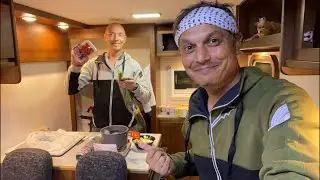 Japanese RV Camper Life, Camp Site & Cooking