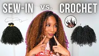 HUMAN HAIR CROCHET vs SEW-IN...which one is better?