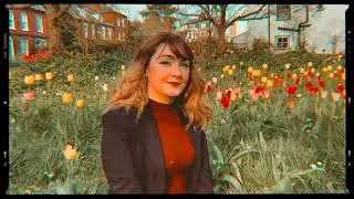 Peel apart film photo session on the green