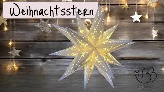 Stern mit Licht SVG * Weihnachten * Anleitung zur Schnittdatei SVG Datei
