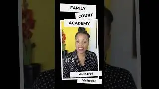 Monitored Visitation #childcustody #custodybattle #shorts