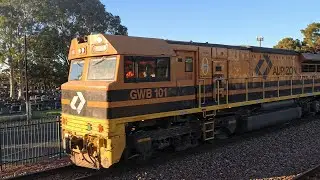 Golden Hour Freight Trains- Trainspotting at sunset