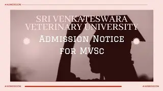 Sri Venkateswara Veterinary University 