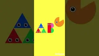 ABC Shapes Song for Kids | Learn Uppercase Alphabet with Circles, Triangles & Squares | Bimbleyboo