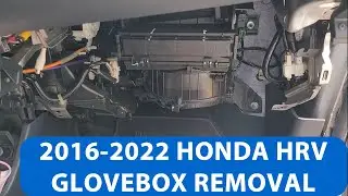 Как снять перчаточный ящик Honda HRV 2016-2022.