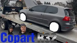 We Bought a Mk5 R32 From Copart!