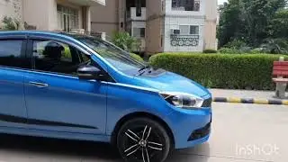 MODIFIED TATA TIGOR WITH 16 INCH ALLOY WHEELS LOW PROFILE TYRES RUNNING SHOT 💙💙