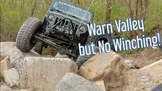 Warn Valley Boulders in a Full Body Jeep - Bundy Hill Off-Road Park