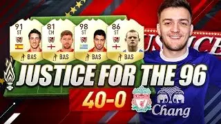JFT96 HILLSBOROUGH TRIBUTE! 40-0 CHARITY FUT CHAMPIONS!!
