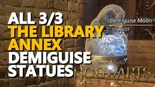 The Library Annex Demiguise Statues Hogwarts Legacy All 3/3